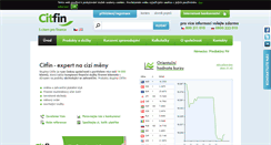 Desktop Screenshot of kurzovni-listek.citfin.cz
