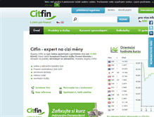 Tablet Screenshot of kurzovni-listek.citfin.cz